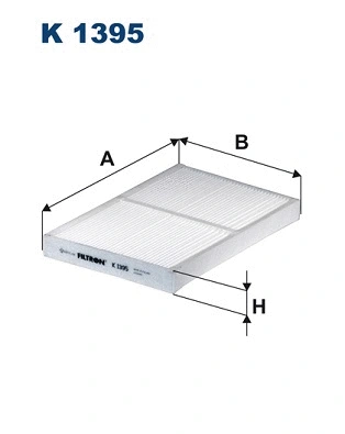 Salono filtras FILTRON K 1395