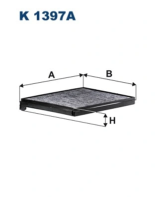 Salono filtras FILTRON K 1397A