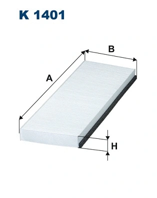 Salono filtras FILTRON K 1401