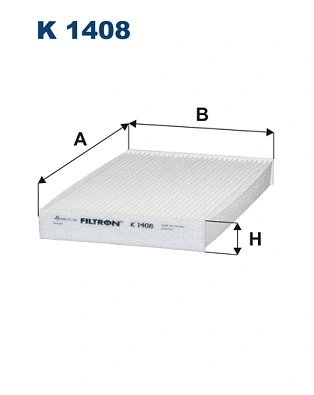 Salono filtras FILTRON K 1408