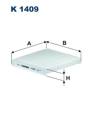Salono filtras FILTRON K 1409