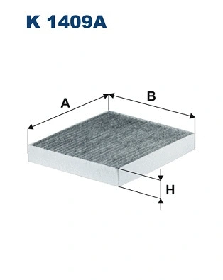 Salono filtras FILTRON K 1409A