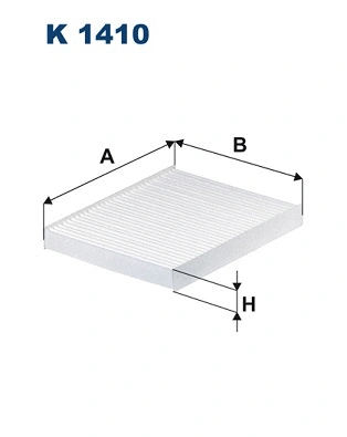 Salono filtras FILTRON K 1410
