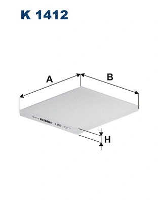 Salono filtras FILTRON K 1412