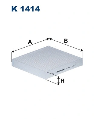 Salono filtras FILTRON K 1414
