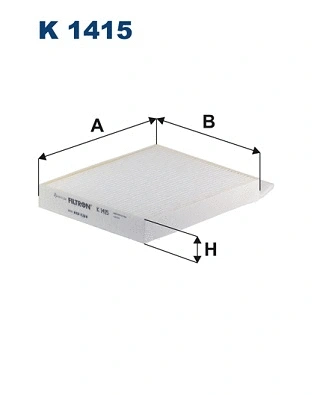 Salono filtras FILTRON K 1415