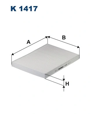 Salono filtras FILTRON K 1417
