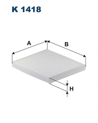 Salono filtras FILTRON K 1418