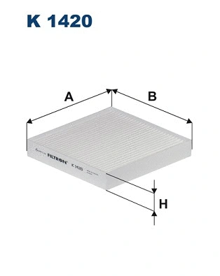 Salono filtras FILTRON K 1420