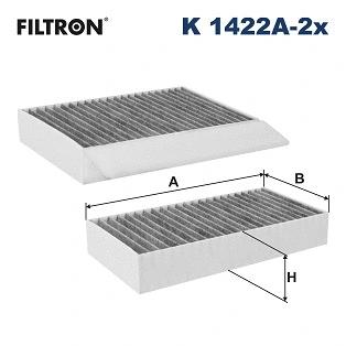 Salono filtras FILTRON K 1422A-2x