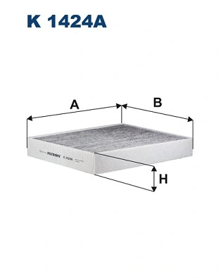 Salono filtras FILTRON K 1424A