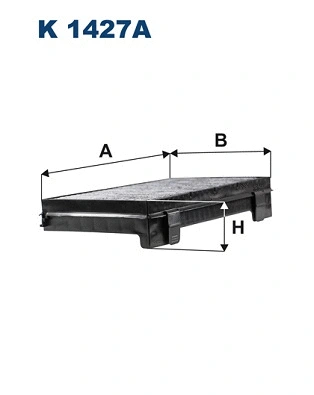 Salono filtras FILTRON K 1427A