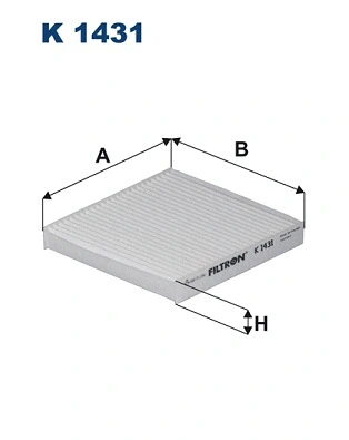 Salono filtras FILTRON K 1431
