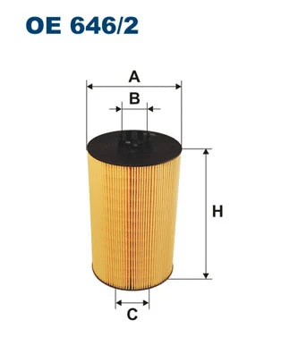 Alyvos filtras FILTRON OE 646/2