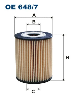 Alyvos filtras FILTRON OE 648/7