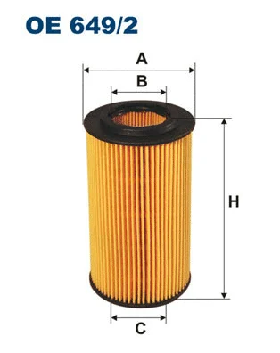Alyvos filtras FILTRON OE 649/2