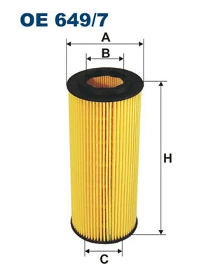 Alyvos filtras FILTRON OE 649/7