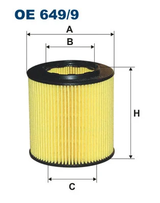Alyvos filtras FILTRON OE 649/9