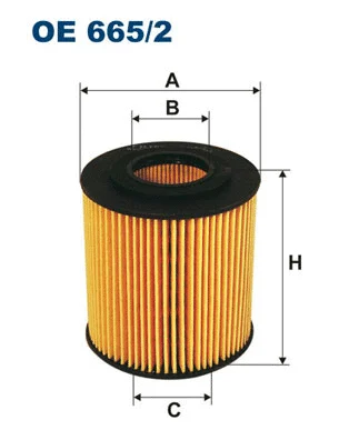 Alyvos filtras FILTRON OE 665/2