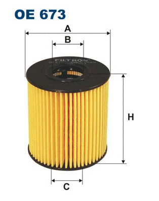 Alyvos filtras FILTRON OE 673