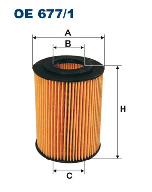 Alyvos filtras FILTRON OE 677/1