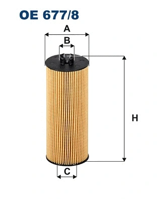 Alyvos filtras FILTRON OE 677/8