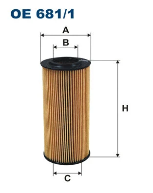 Automatinės transmisijos hidraulinis filtras FILTRON OE 681/1