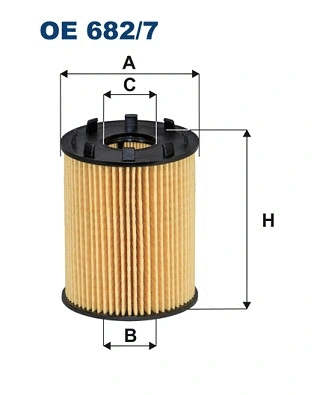 Alyvos filtras FILTRON OE 682/7