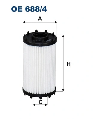 Alyvos filtras FILTRON OE 688/4