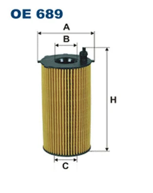 Alyvos filtras FILTRON OE 689