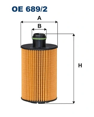 Alyvos filtras FILTRON OE 689/2