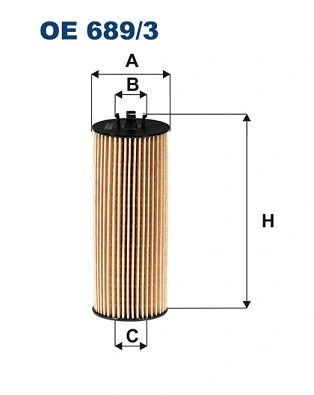 Alyvos filtras FILTRON OE 689/3