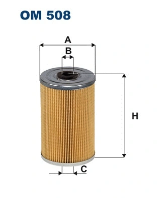Alyvos filtras FILTRON OM 508