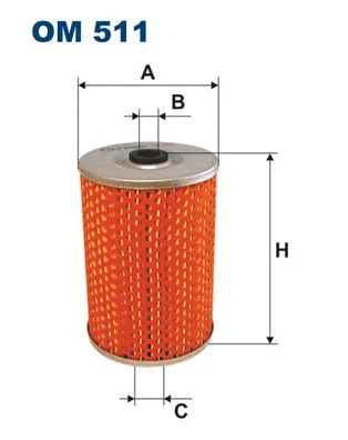 Alyvos filtras FILTRON OM 511