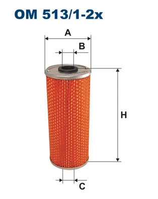 Alyvos filtras FILTRON OM 513/1-2x