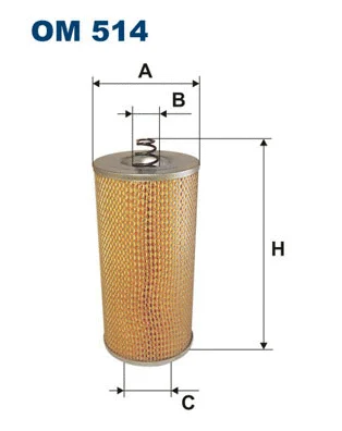 Alyvos filtras FILTRON OM 514
