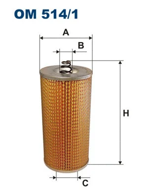 Alyvos filtras FILTRON OM 514/1