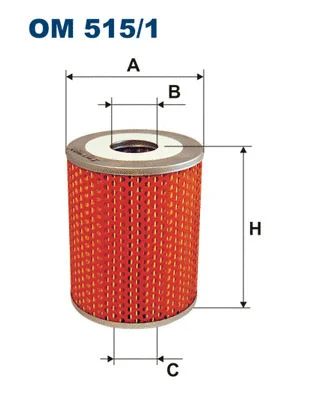 Alyvos filtras FILTRON OM 515/1