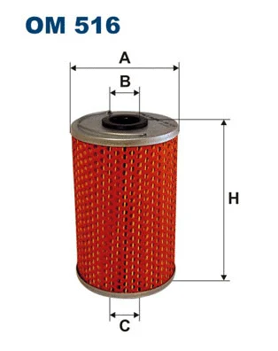 Alyvos filtras FILTRON OM 516