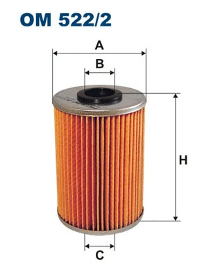 Alyvos filtras FILTRON OM 522/2