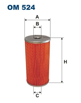 Alyvos filtras FILTRON OM 524