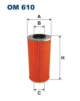 Alyvos filtras FILTRON OM 610