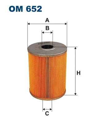 Alyvos filtras FILTRON OM 652