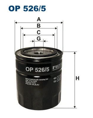Alyvos filtras FILTRON OP 526/5