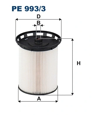 Kuro filtras FILTRON PE 993/3