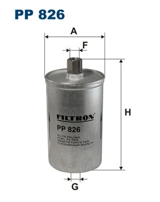 Kuro filtras FILTRON PP 826