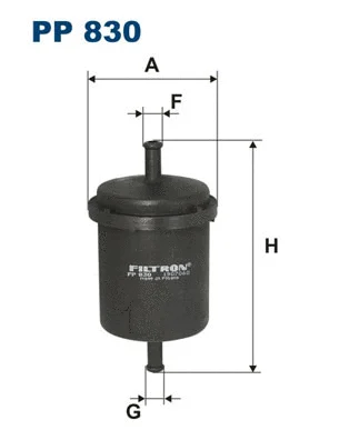 Kuro filtras FILTRON PP 830