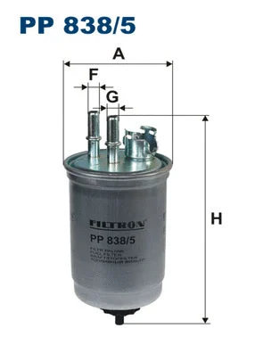 Kuro filtras FILTRON PP 838/5