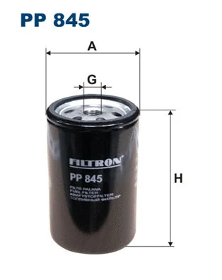 Kuro filtras FILTRON PP 845