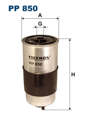 Kuro filtras FILTRON PP 850